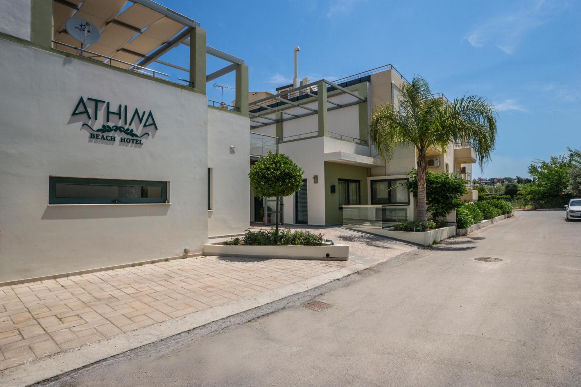 Athina Beach Hotel Kato Daratso Exteriör bild