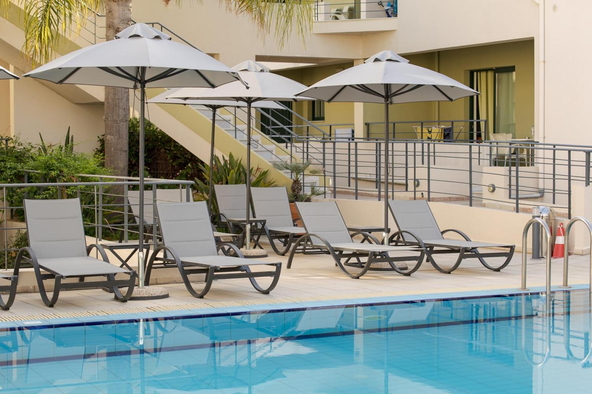 Athina Beach Hotel Kato Daratso Exteriör bild