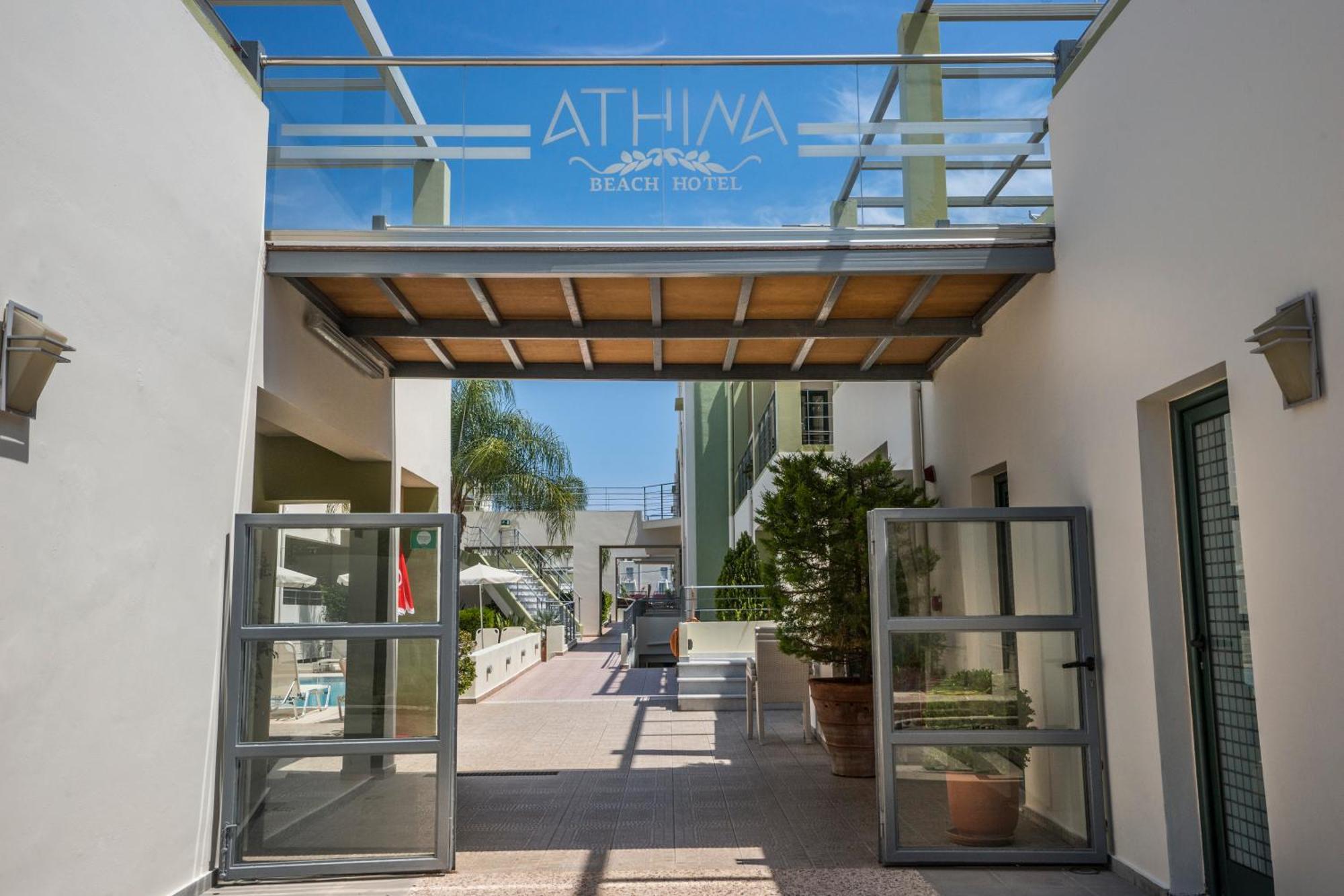 Athina Beach Hotel Kato Daratso Exteriör bild