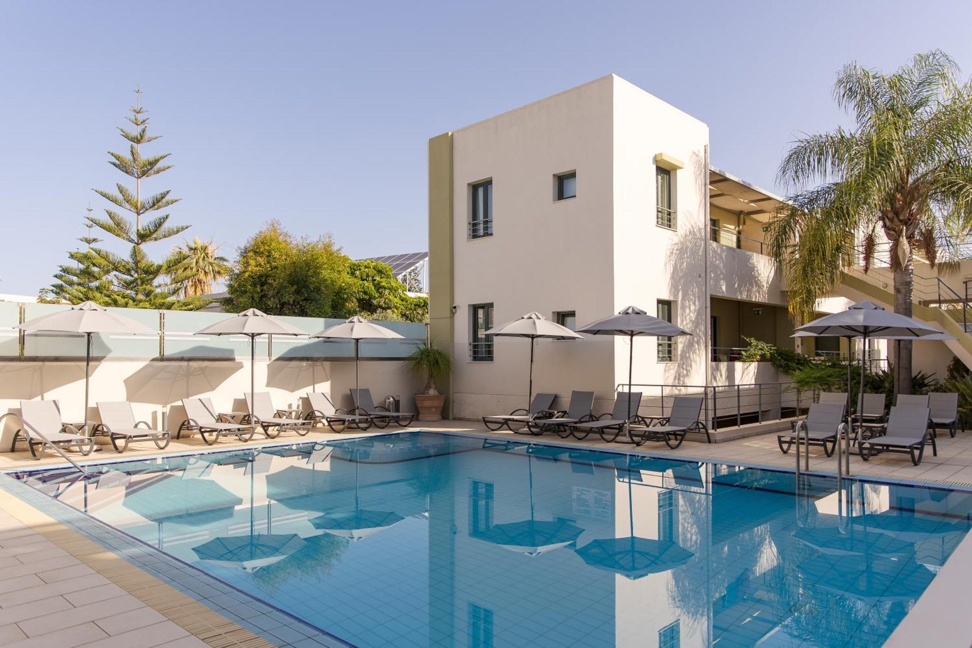 Athina Beach Hotel Kato Daratso Exteriör bild