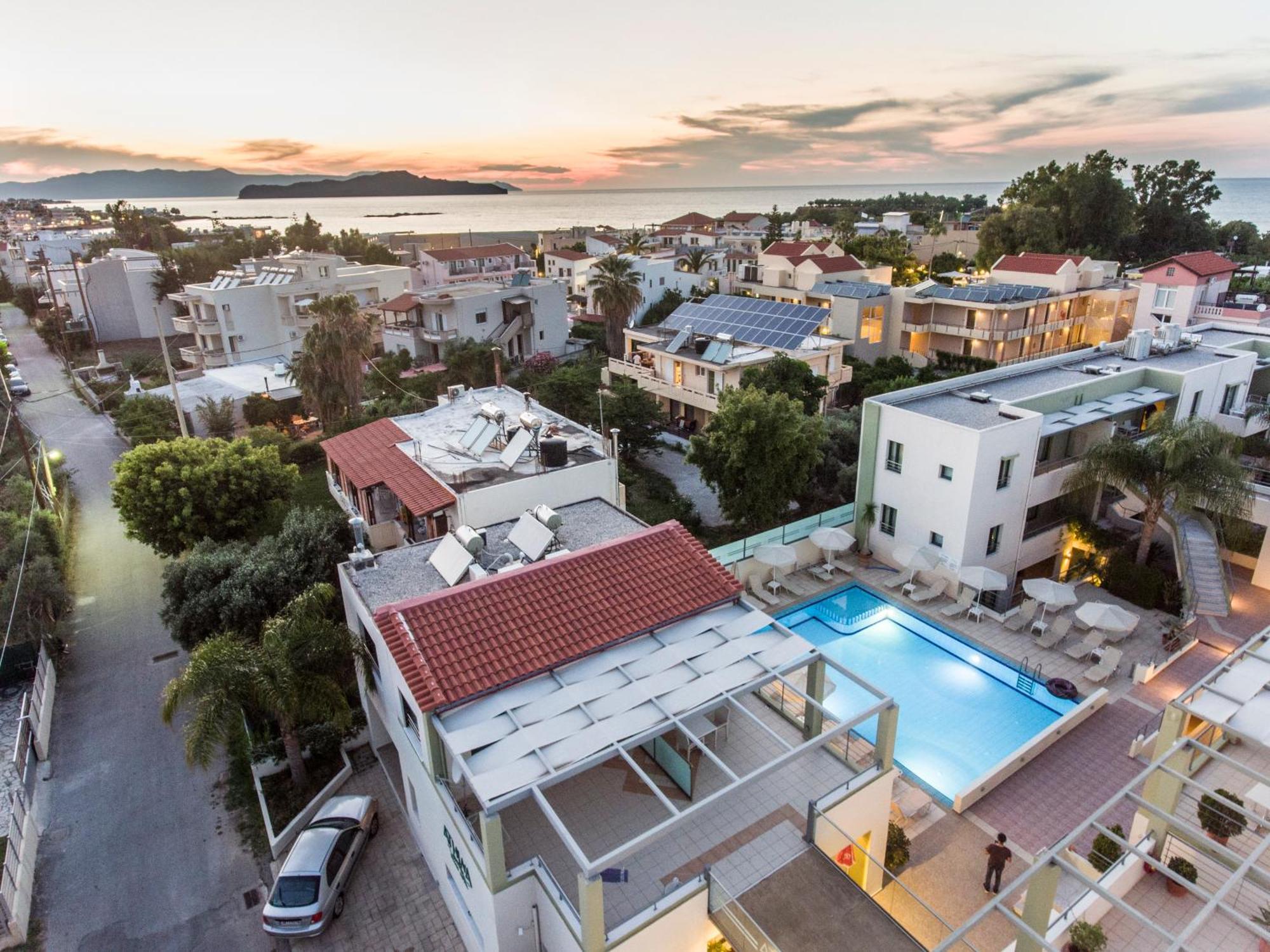 Athina Beach Hotel Kato Daratso Exteriör bild