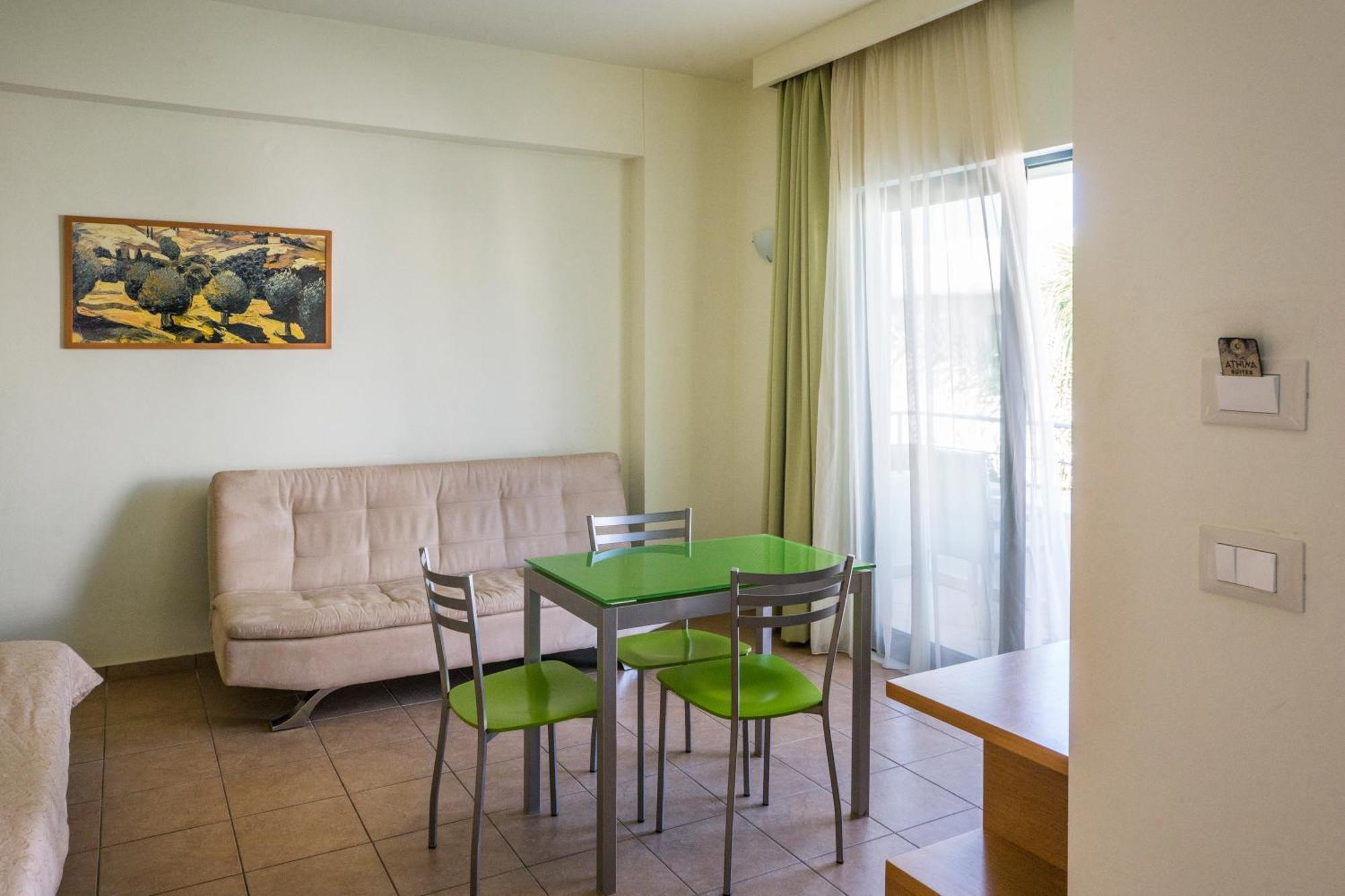 Athina Beach Hotel Kato Daratso Exteriör bild